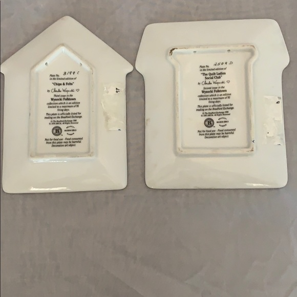 VINTAGE Charles Wysocki Artistic Designs PLATES - Picture 2 of 6